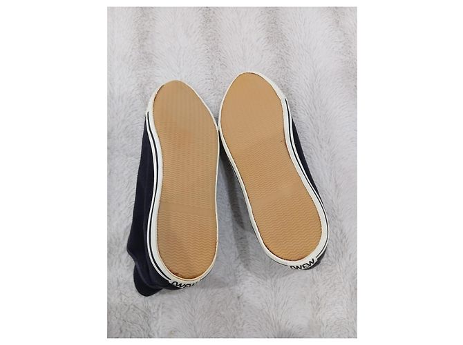 Marineblaue Leinenschuhe Marc Jacobs Größe 41 - Ansicht 5