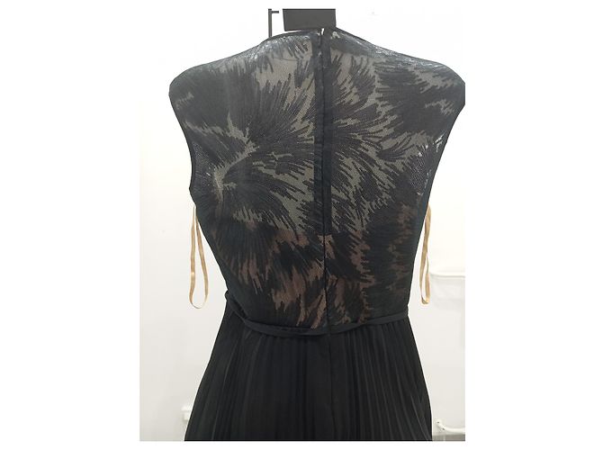 Rene Derhy Derhy T. 44 Cocktailkleid mit Pailletten Schwarz - Ansicht 3