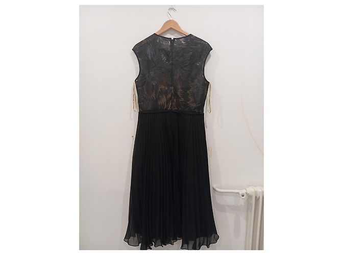 Rene Derhy Derhy T. 44 Cocktailkleid mit Pailletten Schwarz - Ansicht 5