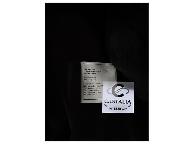 Chanel 12K$ Paris / Shanghai Sequin Black Jacket 40 FR - view 11