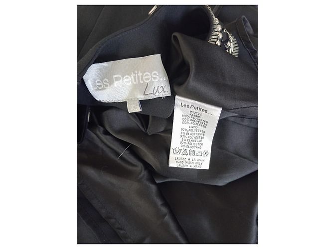 Schwarzes Kleid Les petites T. 42 - Ansicht 2
