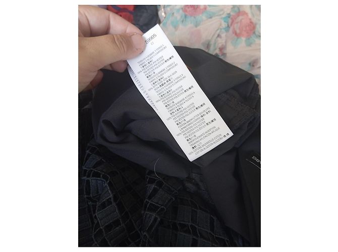 Schwarzes Kleid Emporio Armani Größe 46 - Ansicht 2