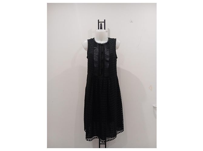 Schwarzes Kleid Emporio Armani Größe 46 - Ansicht 4
