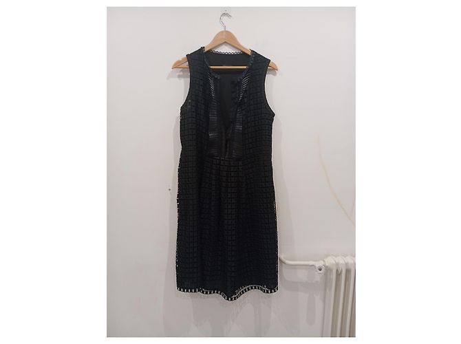 Schwarzes Kleid Emporio Armani Größe 46 - Ansicht 5