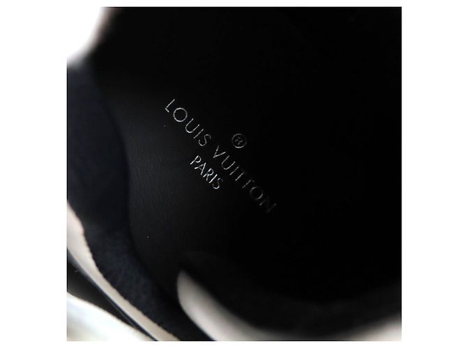 Sneakers alte Monogram Louis Vuitton 35.5 Nero Bianco - vista 11