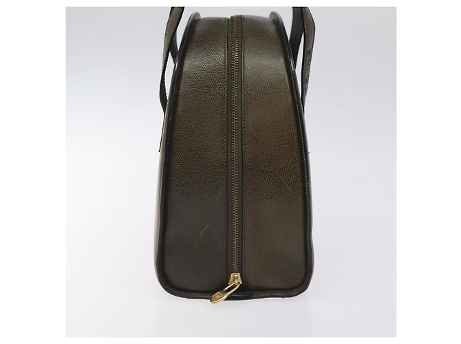Céline Borsa a Spalla CELINE in Pelle Verde Oro Auth 125743 D'oro - vista 3