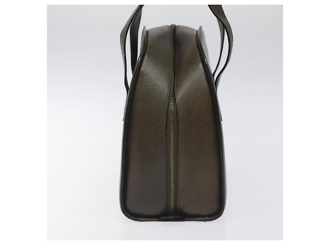 Céline Borsa a Spalla CELINE in Pelle Verde Oro Auth 125743 D'oro - vista 4