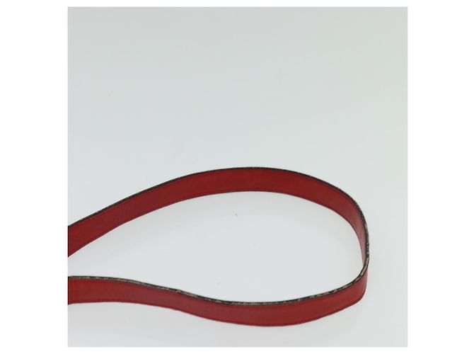 Céline Borsa a spalla CELINE in pelle rossa e oro Auth 127536 Rosso D'oro - vista 8