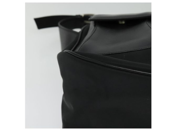 Borsa a spalla Gianni Versace in pelle nera argento autentica bs26903 Nero - vista 9