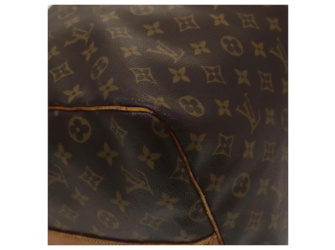 LOUIS VUITTON Monogram Keepall Bandouliere 60 Borsa Boston M41412 LV Auth 125967 Monogramma - vista 14