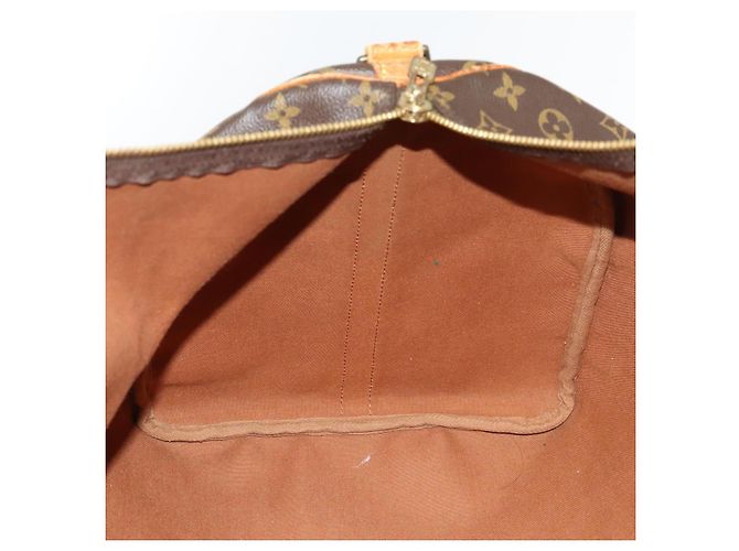 LOUIS VUITTON Monogram Keepall Bandouliere 60 Borsa Boston M41412 LV Auth 125967 Monogramma - vista 21
