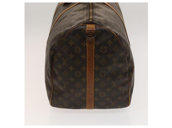 LOUIS VUITTON Monogram Keepall Bandouliere 60 Borsa Boston M41412 LV Auth 125967 Monogramma - vista 3