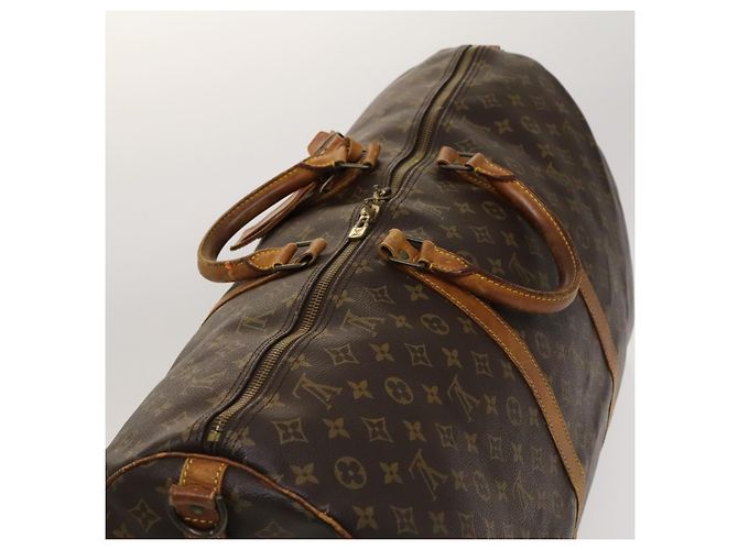 LOUIS VUITTON Monogram Keepall Bandouliere 60 Borsa Boston M41412 LV Auth 125967 Monogramma - vista 6