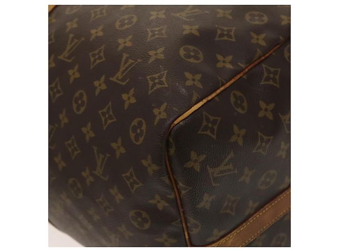 LOUIS VUITTON Monogram Keepall Bandouliere 60 Borsa Boston M41412 LV Auth 125967 Monogramma - vista 9