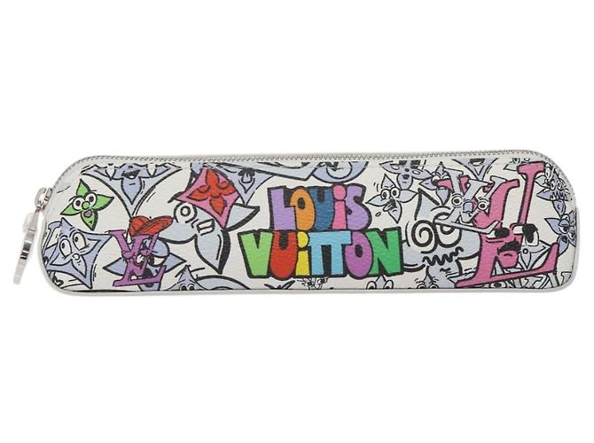 LOUIS VUITTON Monogram Comics Astuccio Elizabeth per Penne GI0874 LV Auth 127713 Multicolore - vista 13