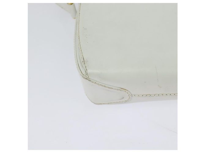Borsa a Spalla GUCCI in Pelle Bianca e Oro Auth hk2861 Bianco D'oro - vista 15
