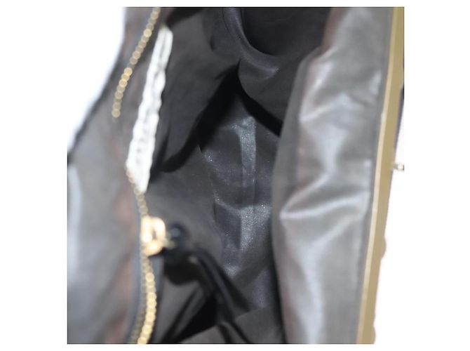 Borsa a Spalla Miu Miu in Cotone Nero Auth hk2812 - vista 10