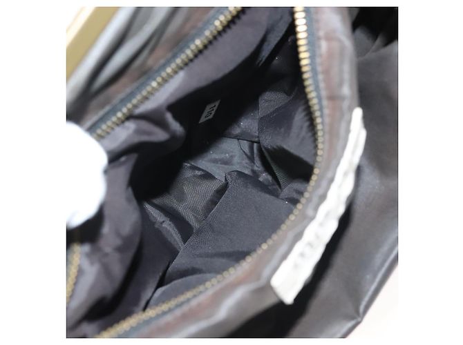 Borsa a Spalla Miu Miu in Cotone Nero Auth hk2812 - vista 11