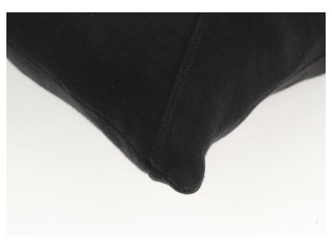 Borsa a Spalla Miu Miu in Cotone Nero Auth hk2812 - vista 17