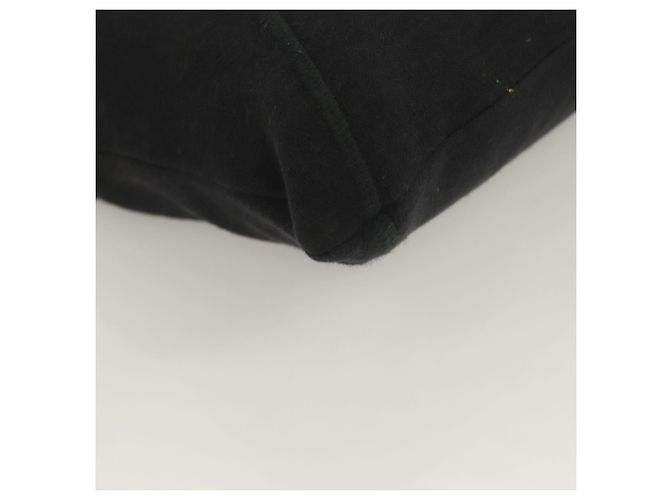 Borsa a Spalla Miu Miu in Cotone Nero Auth hk2812 - vista 8