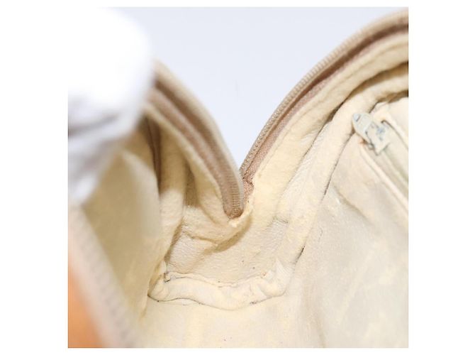 Borsa a spalla GUCCI GG Plus Supreme PVC avorio oro Auth 125814 D'oro Crudo - vista 20