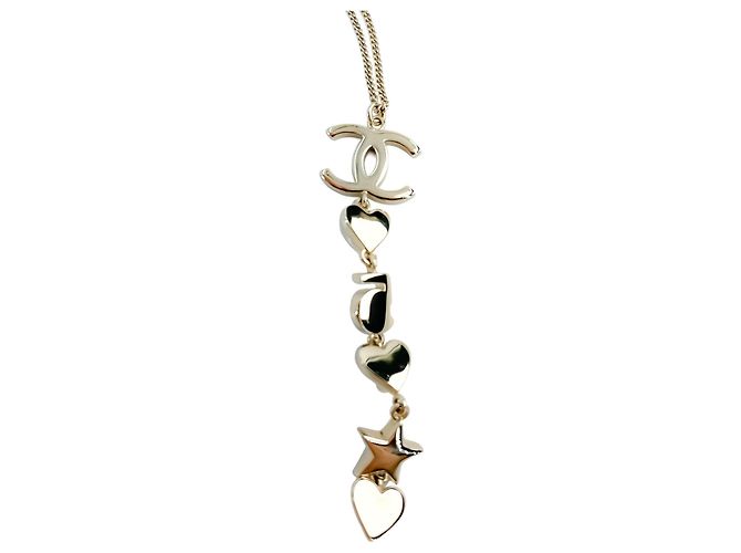 Timeless Chanel Pendente in metallo e perle finte in cristallo - vista 8