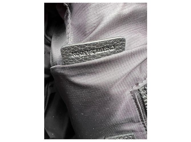 Zaino Burberry marrone nero in nylon e pelle - vista 8