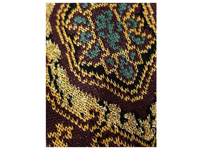 Goldene Strickweste Christian Dior x Gianfranco Ferre Herbst 1994 - Ansicht 6