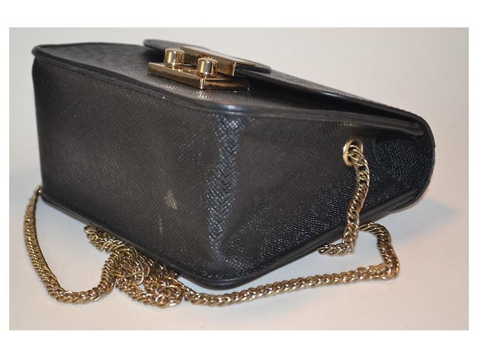 Baldinini Schultertasche schwarz Kunstleder - Ansicht 3