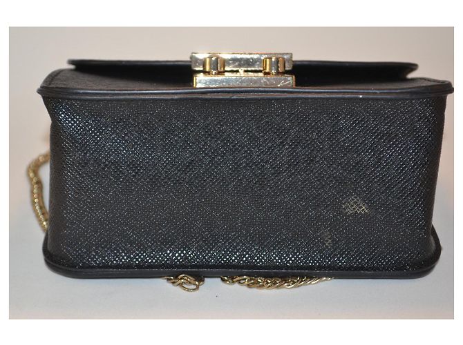 Baldinini Schultertasche schwarz Kunstleder - Ansicht 4