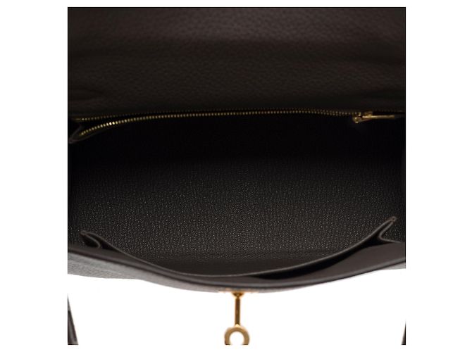 Hermès Borsa HERMES Kelly 25 in Pelle Grigia - 102683 Grigio - vista 9