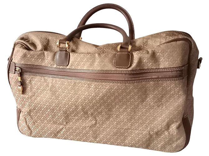 Bolsa de Viaje Vintage Loewe Beige - vista 2