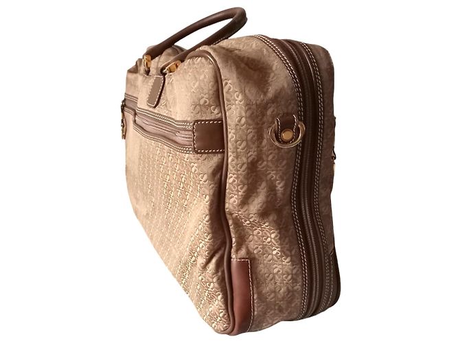 Bolsa de Viaje Vintage Loewe Beige - vista 4