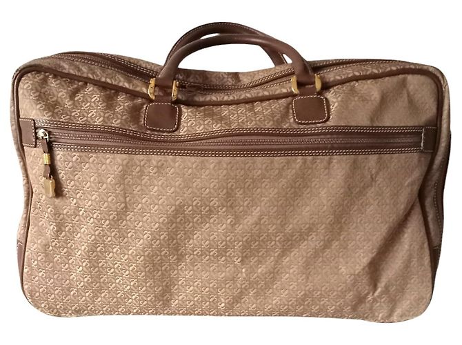 Bolsa de Viaje Vintage Loewe Beige - vista 5