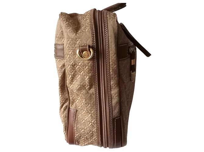 Bolsa de Viaje Vintage Loewe Beige - vista 6