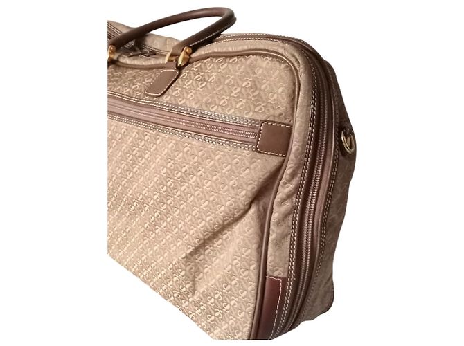 Bolsa de Viaje Vintage Loewe Beige - vista 7