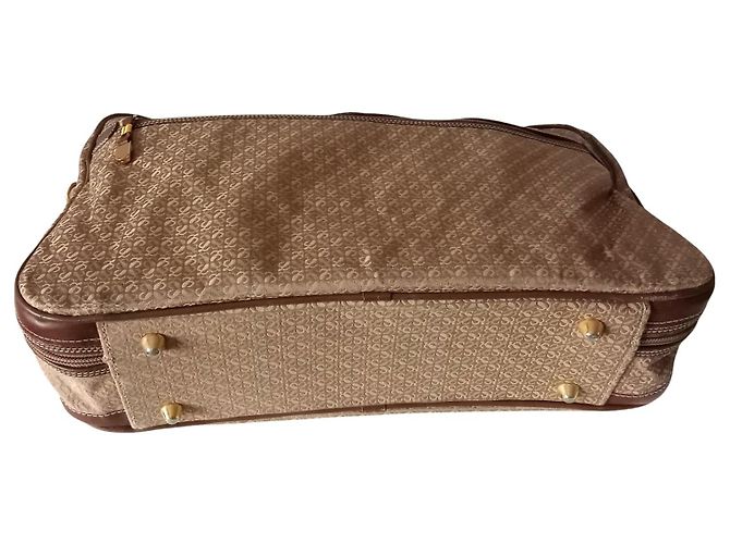 Bolsa de Viaje Vintage Loewe Beige - vista 9