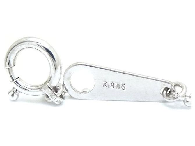 Autre Marque Collana di diamanti K18WG/K18YG Oro Marrone - vista 6