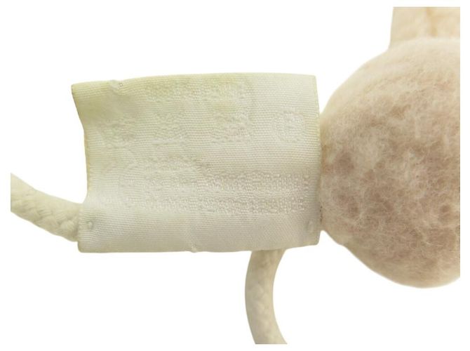 Hermès NEW HERMES CRADLE SET SHEET PILLOWCASE ROCKING HORSE MOBILE SHEEP Cream - view 24