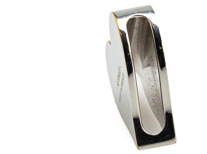 Ring Anello per sciarpa in metallo con motivo a cuore Hermès Tea Time Rosso - vista 4