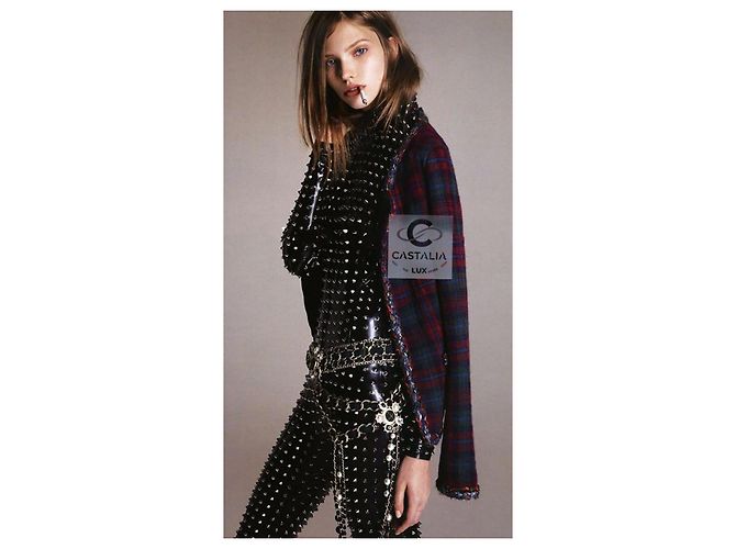 Chanel Neue ikonische Tartanjacke Paris / Edinburgh 34 FR - Ansicht 6