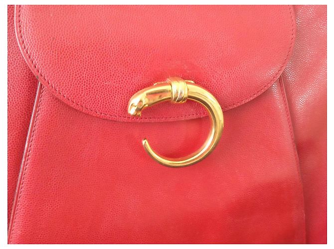 Bolso Cartier modelo Panthère, pieza muy bonita Roja - vista 3