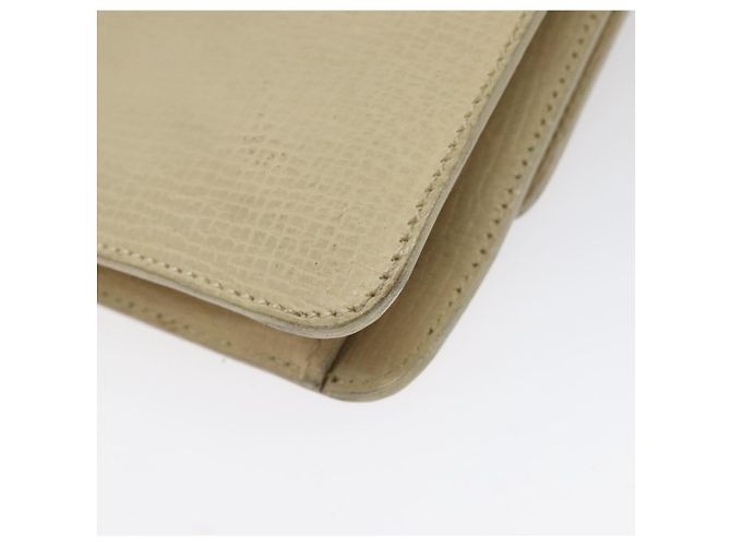 Borsa a mano in pelle LOEWE Barcellona 2 vie beige Auth bs26715 - vista 16