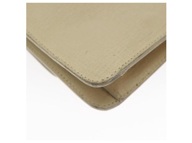 Borsa a mano in pelle LOEWE Barcellona 2 vie beige Auth bs26715 - vista 17