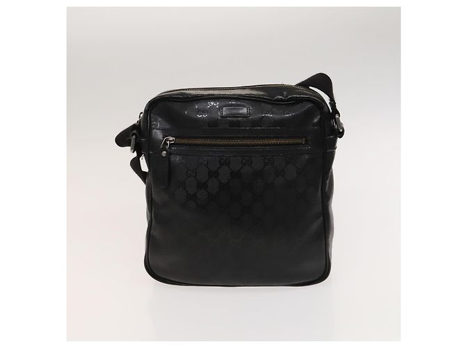 Gucci Borsa a spalla GG Canvas GG Supreme in PVC Canvas 2Set Beige Nero Auth bs26435 - vista 2