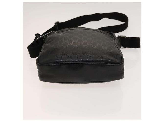 Gucci Borsa a spalla GG Canvas GG Supreme in PVC Canvas 2Set Beige Nero Auth bs26435 - vista 7
