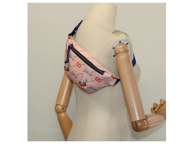 GUCCI La borsa per bambini Jetsons in PVC rosa 502095 Auth bs26794 - vista 20