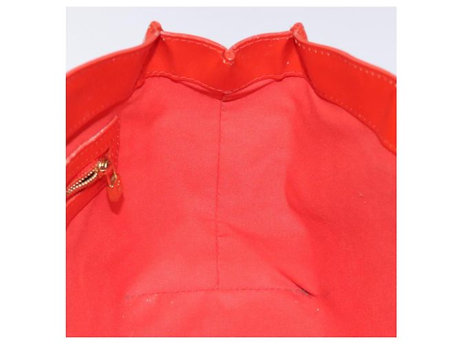 LOUIS VUITTON Vernis Wilshire PM Borsa a Mano Arancione Tramonto M93644 LV Auth BA3277 - vista 18