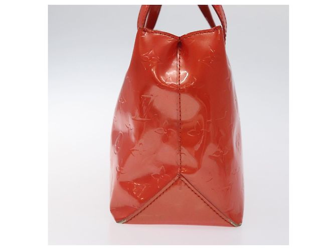 LOUIS VUITTON Vernis Wilshire PM Borsa a Mano Arancione Tramonto M93644 LV Auth BA3277 - vista 4