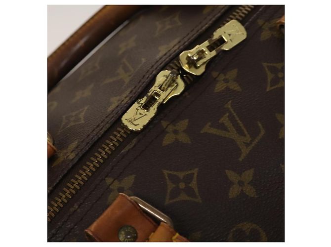LOUIS VUITTON Monogram Keepall 60 Borsa Boston M41422 LV Auth 127361 Monogramma - vista 10